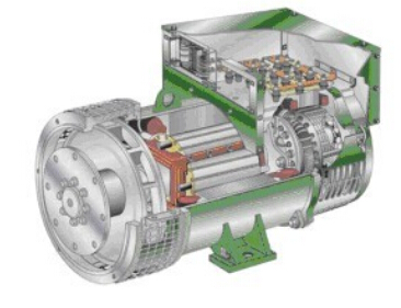 泸西发电机内部结构图